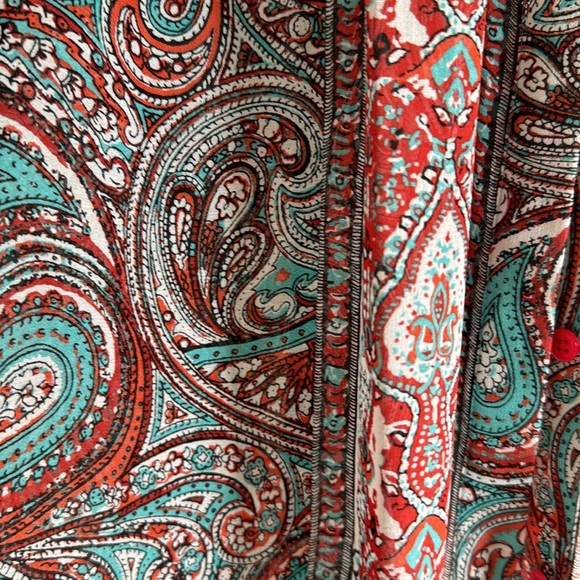 Rachel Zoe Silk Peasant Blouse - Picture 3 of 11